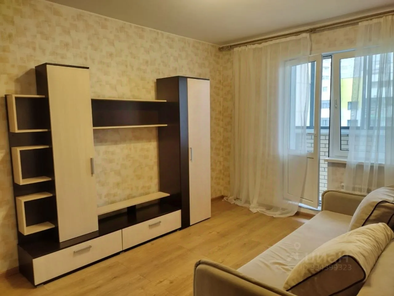 1-комн. квартира, 38 м², 12/21 этаж