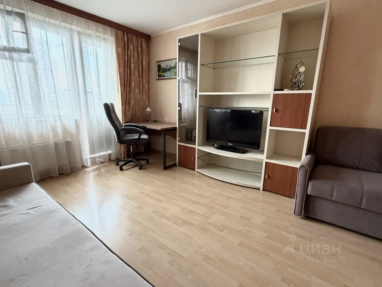 1-комн. квартира, 36,6 м², 10/17 этаж