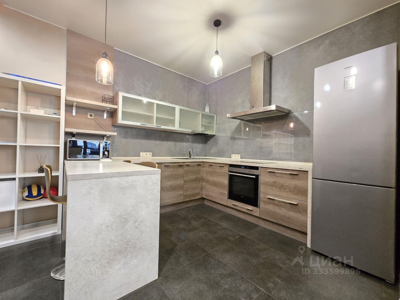 2-комн. квартира, 55 м², 3/11 этаж
