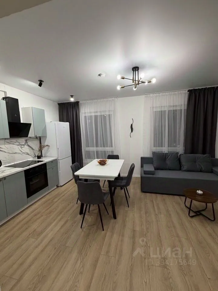 3-комн. квартира, 55 м², 7/25 этаж