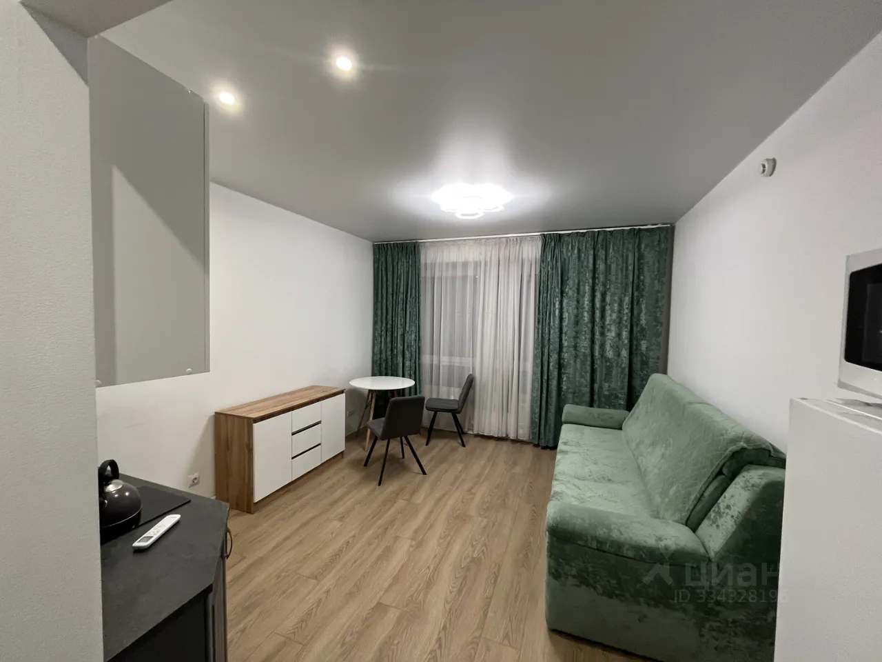 Студия, 21,5 м², 2/25 этаж
