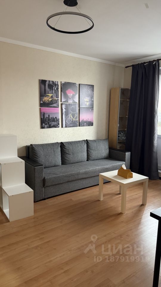 1-комн. квартира, 39 м², 8/17 этаж