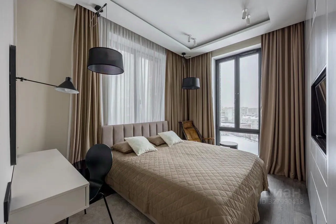 3-комн. квартира, 66,1 м², 8/44 этаж