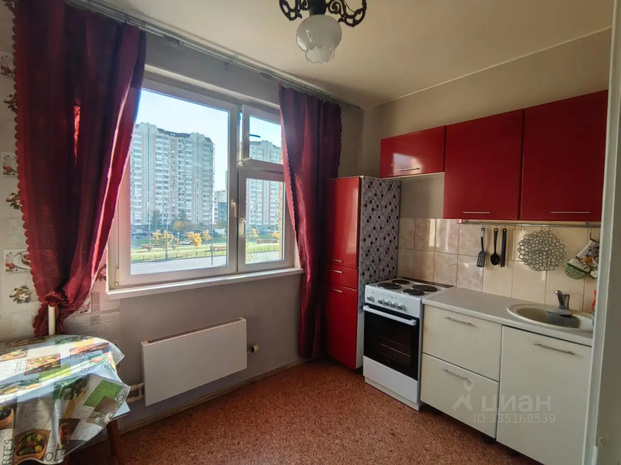 1-комн. квартира, 37,8 м², 3/16 этаж
