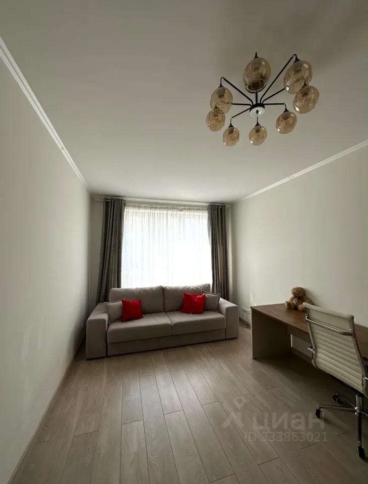 1-комн. квартира, 45 м², 12/24 этаж