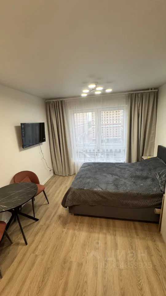 Студия, 20 м², 9/16 этаж