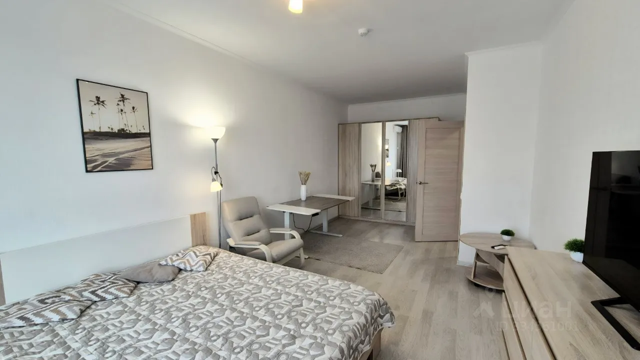 1-комн. квартира, 40,2 м², 8/25 этаж
