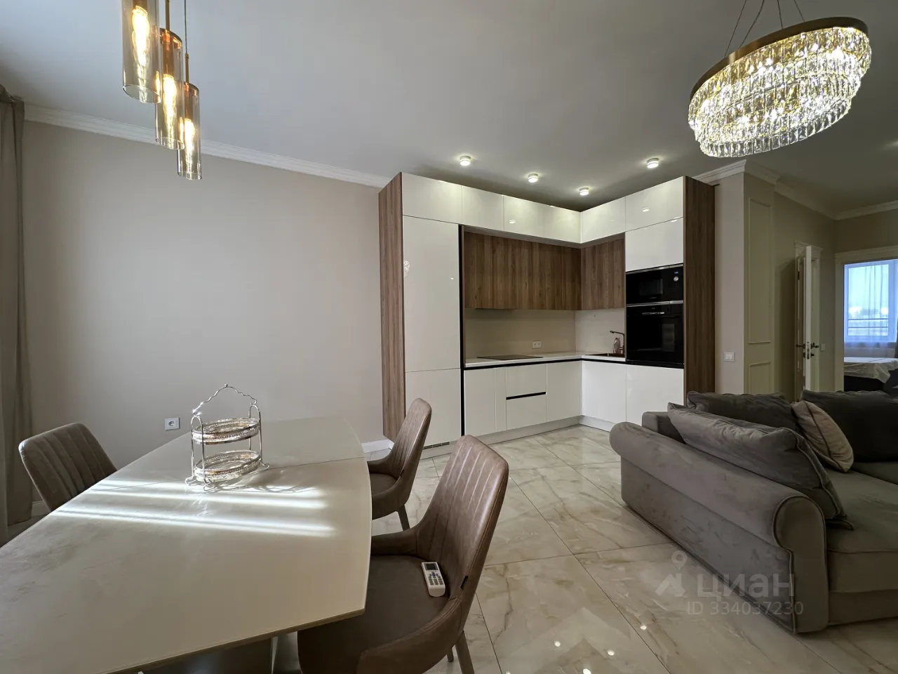 3-комн. квартира, 74 м², 2/22 этаж