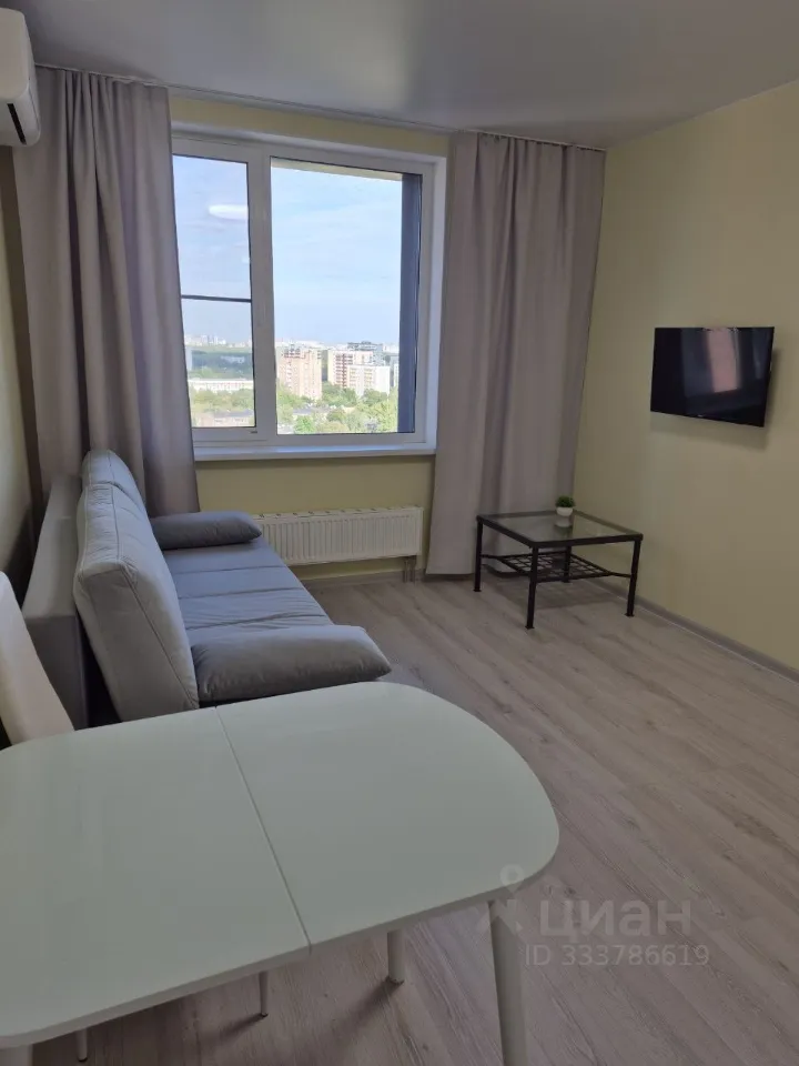 Студия, 25 м², 16/33 этаж