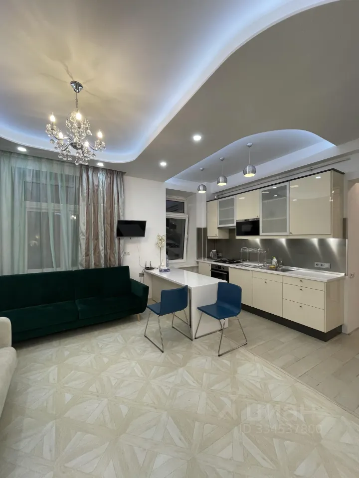 Студия, 50 м², 3/6 этаж