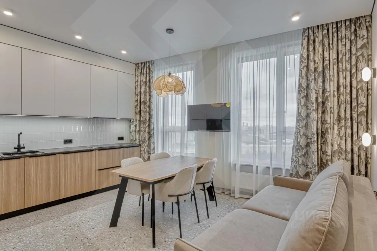 2-комн. квартира, 64 м², 23/24 этаж