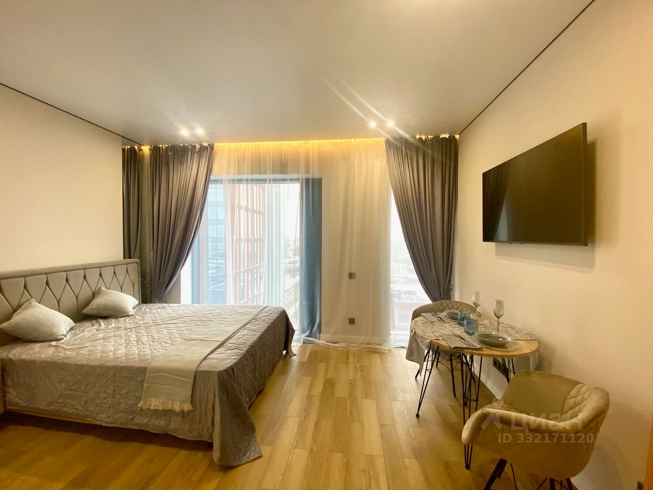 Студия, 27 м², 25/30 этаж