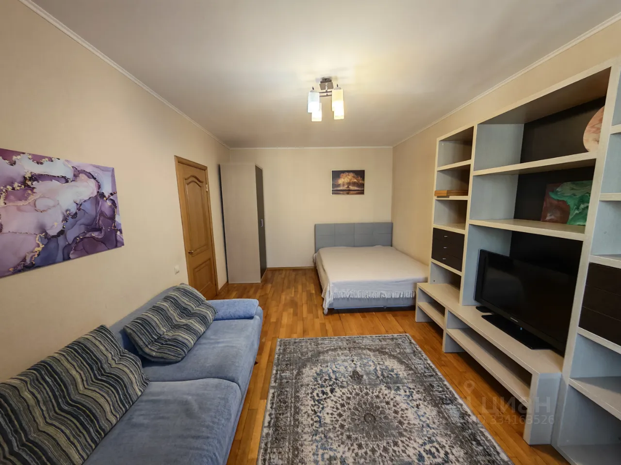 1-комн. квартира, 37,8 м², 12/17 этаж