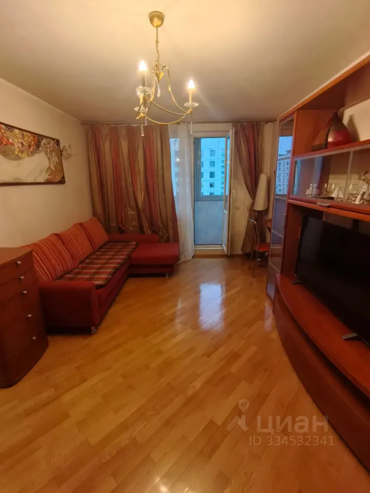 1-комн. квартира, 36,6 м², 9/17 этаж
