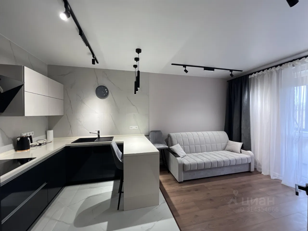 1-комн. квартира, 39 м², 5/8 этаж