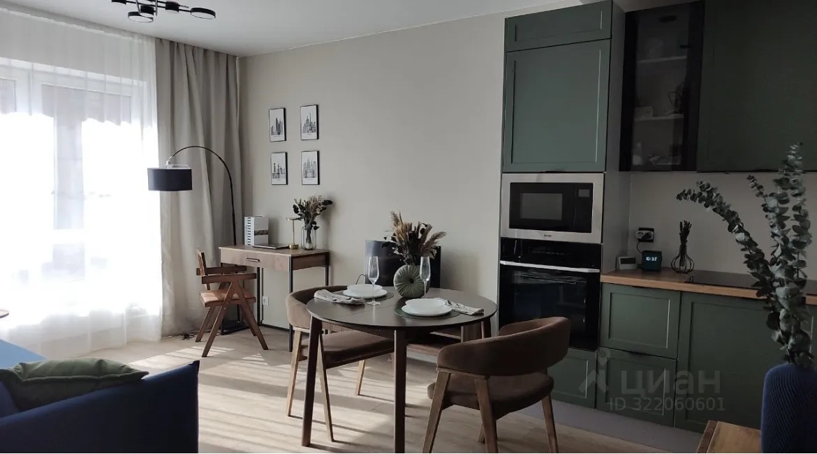 2-комн. квартира, 40 м², 26/33 этаж