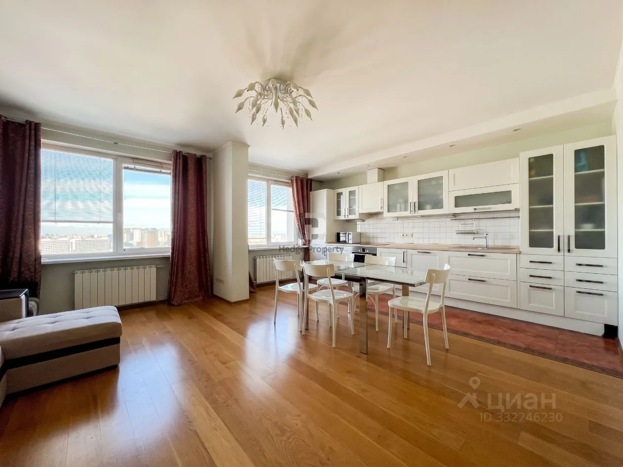 3-комн. квартира, 84,4 м², 32/32 этаж