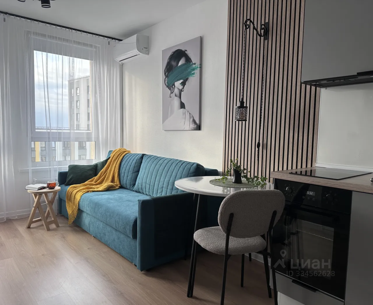 Студия, 21 м², 21/25 этаж