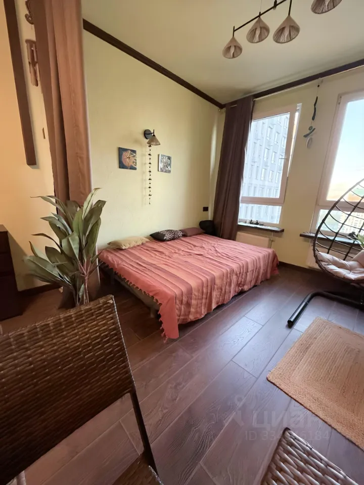 Студия, 25 м², 20/24 этаж