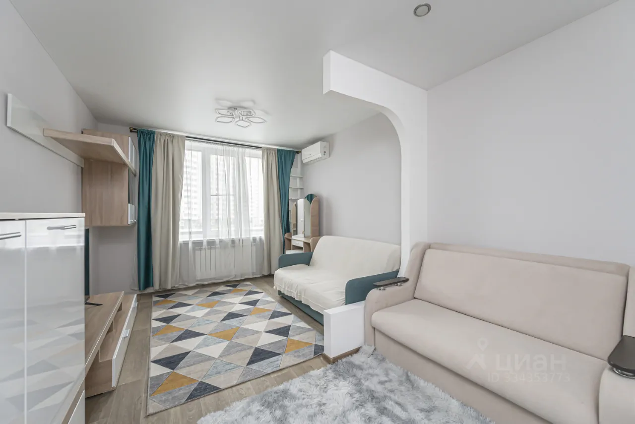 1-комн. квартира, 41,9 м², 2/22 этаж