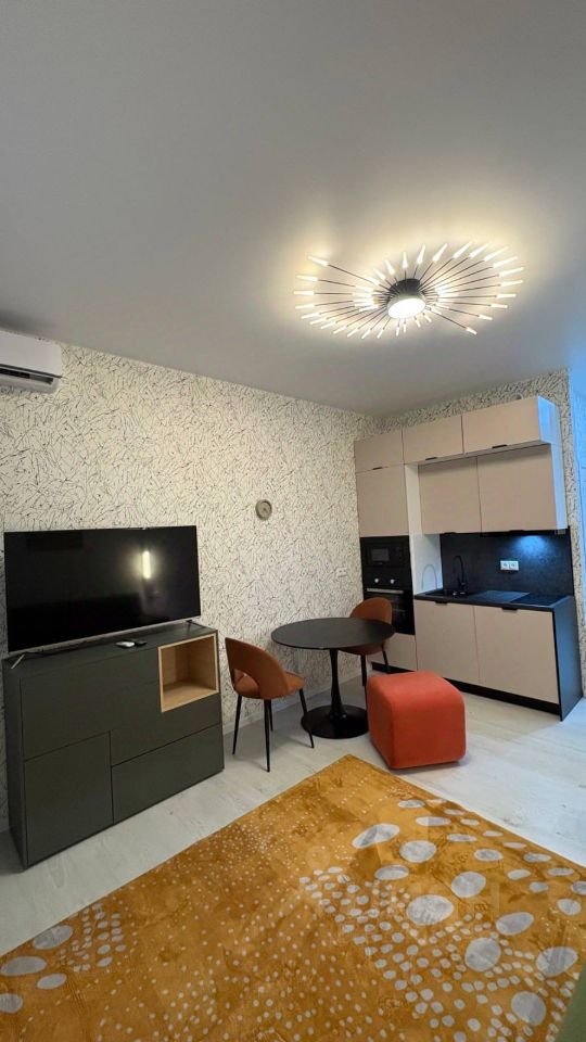 Студия, 25 м², 6/7 этаж