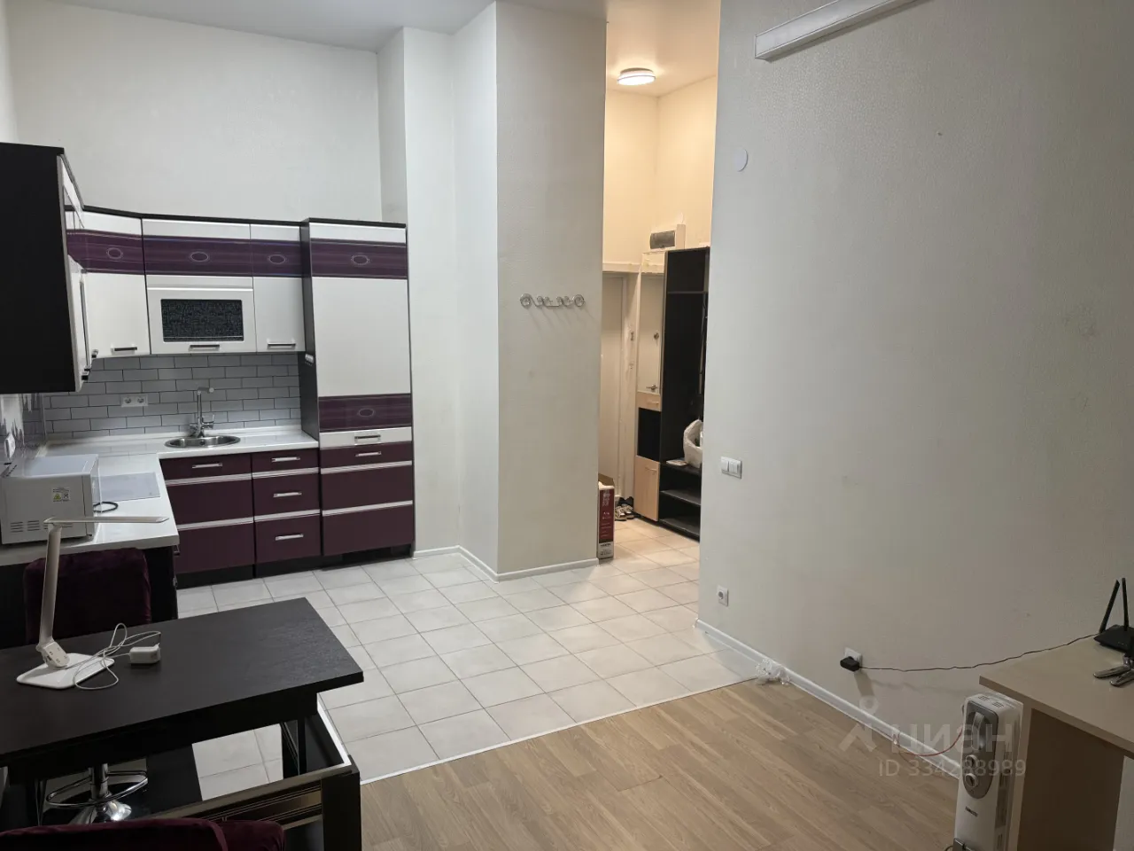 1-комн. квартира, 38 м², 1/23 этаж