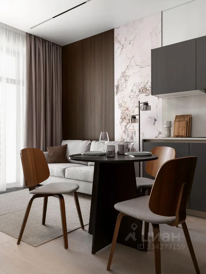 3-комн. квартира, 57,1 м², 16/23 этаж