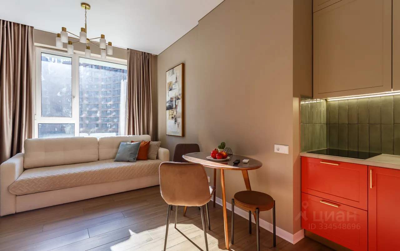 2-комн. квартира, 35 м², 2/27 этаж