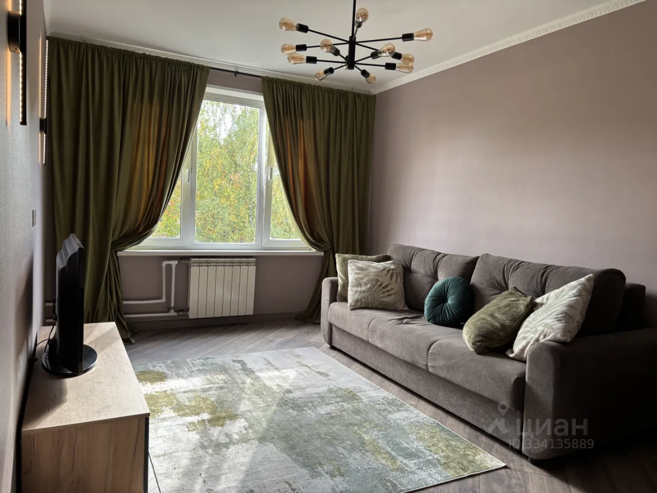 2-комн. квартира, 44 м², 6/9 этаж