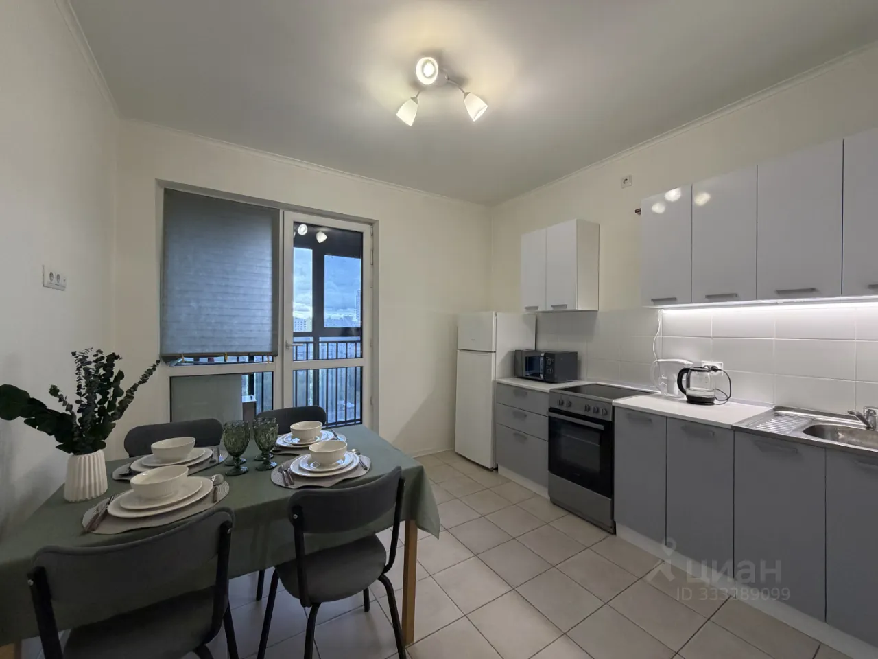 2-комн. квартира, 57,6 м², 11/21 этаж