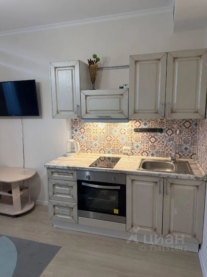 Студия, 25 м², 2/12 этаж
