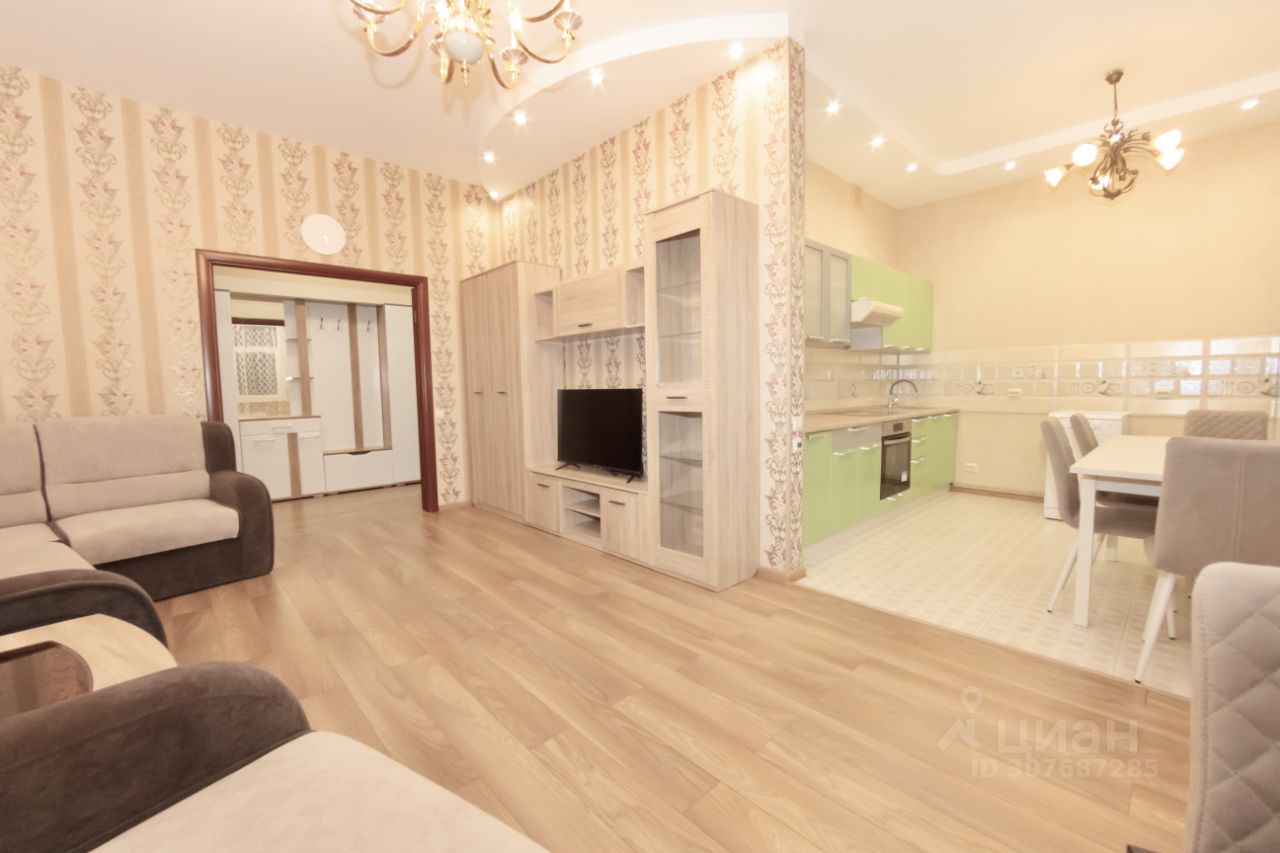 3-комн. квартира, 97,1 м², 9/24 этаж
