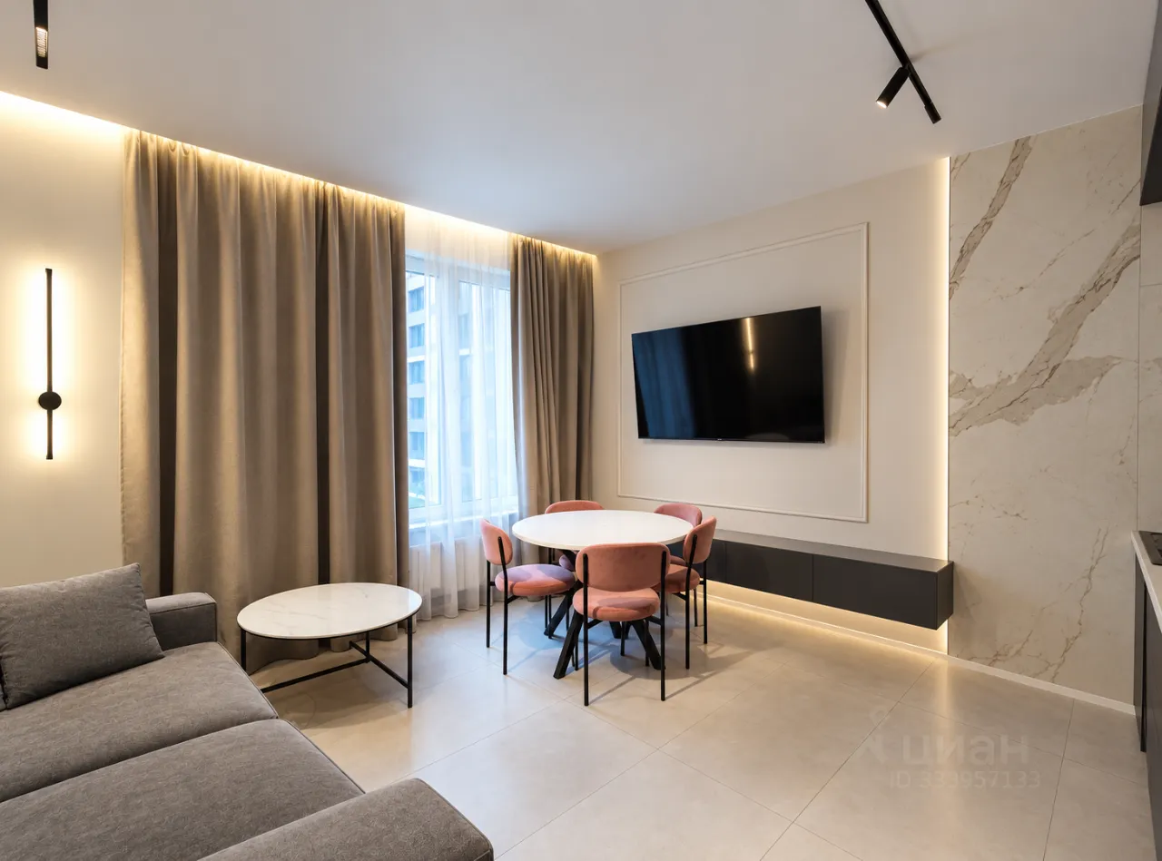 1-комн. квартира, 43,1 м², 2/13 этаж