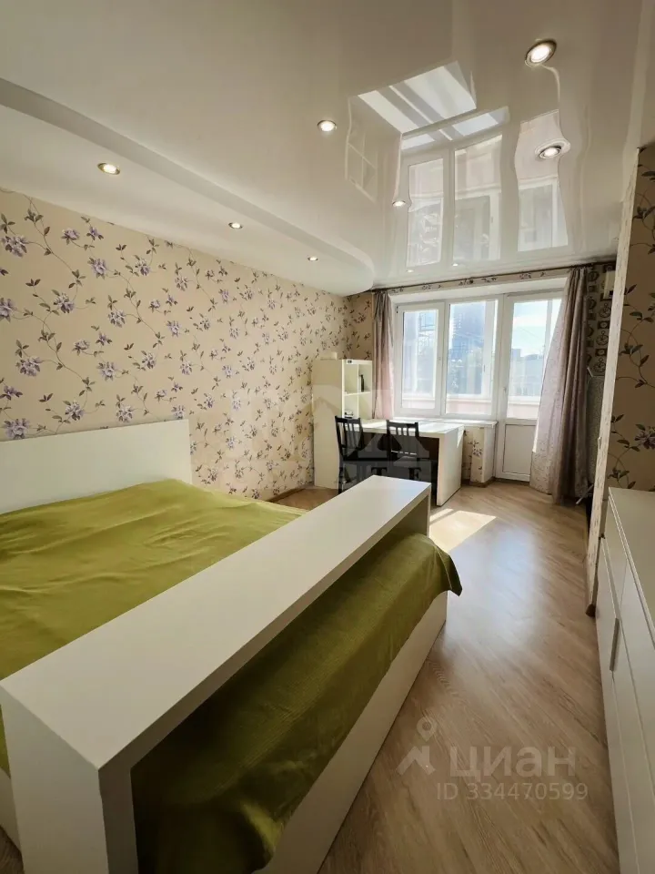 Студия, 30 м², 6/9 этаж