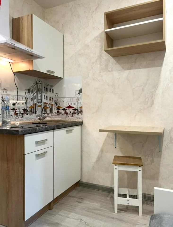 Студия, 14 м², 1/9 этаж
