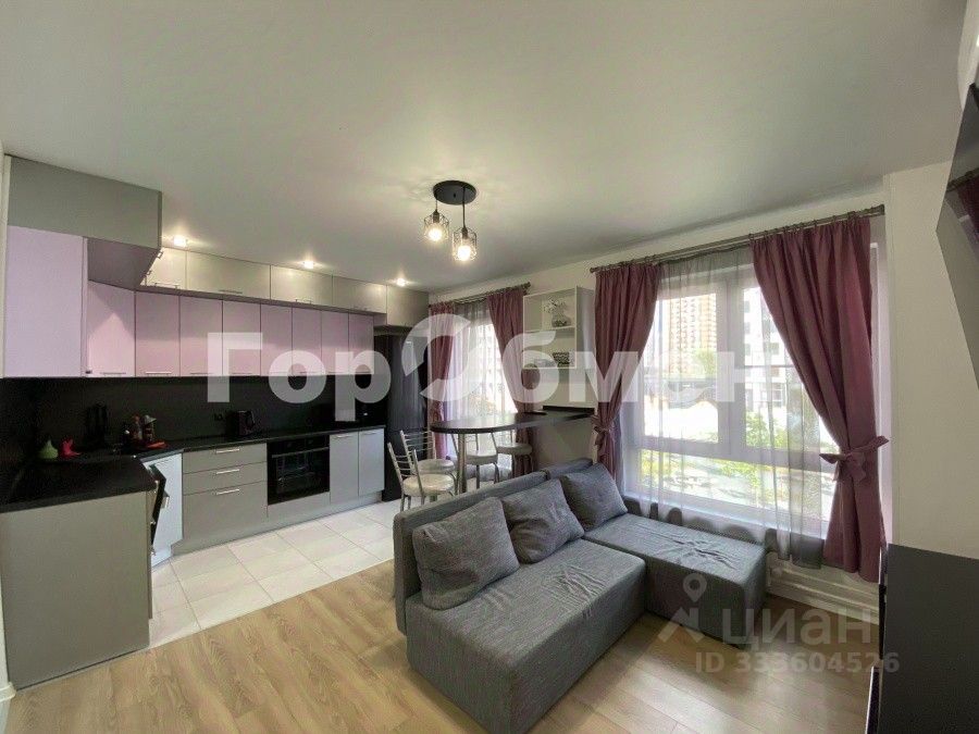 3-комн. квартира, 54,6 м², 2/31 этаж