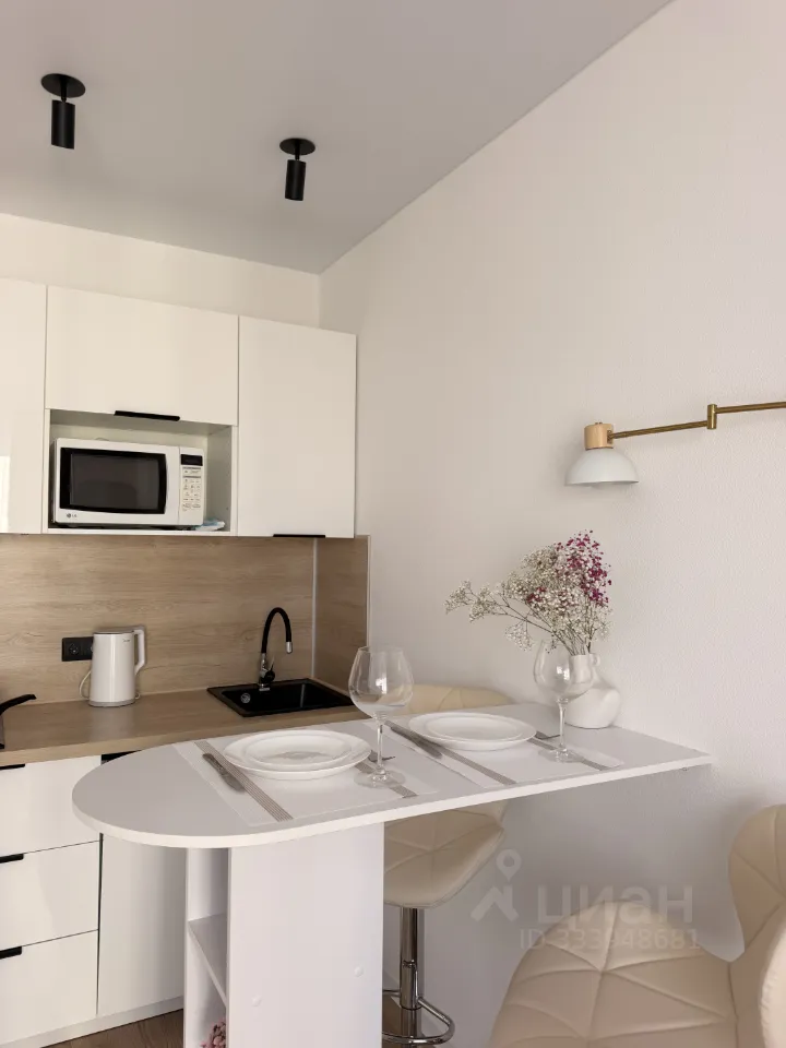 Студия, 20 м², 12/15 этаж
