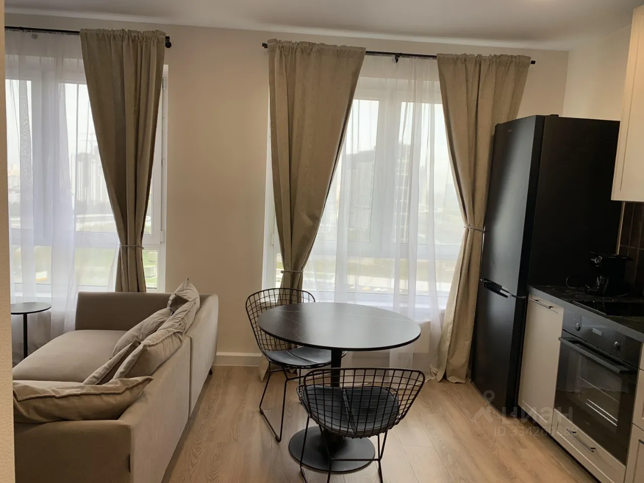 1-комн. квартира, 32 м², 22/33 этаж