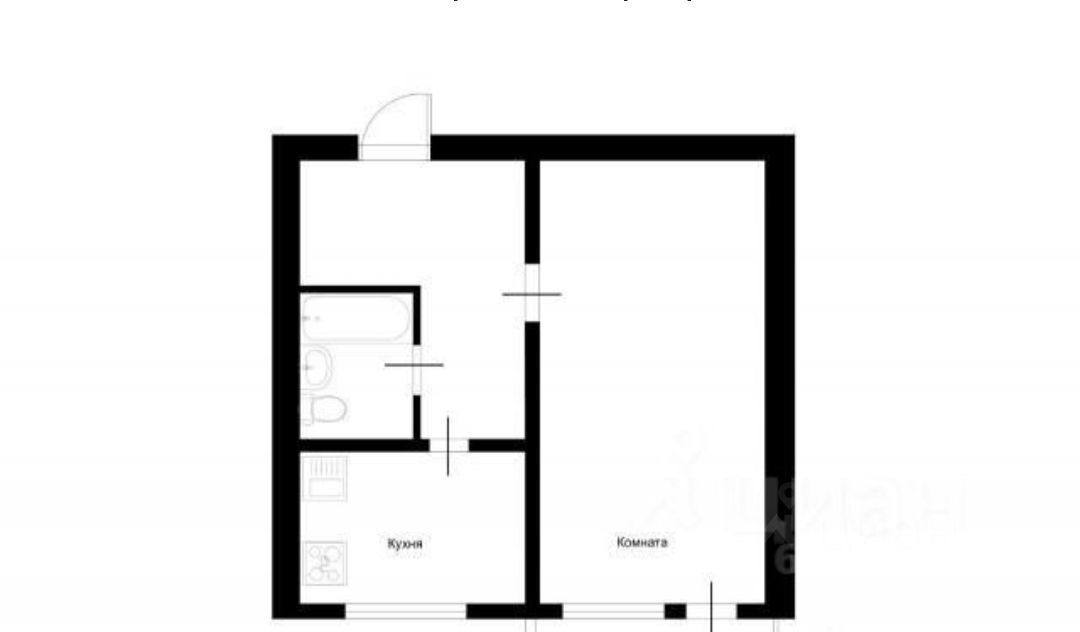 1-комн. квартира, 38,5 м², 2/14 этаж