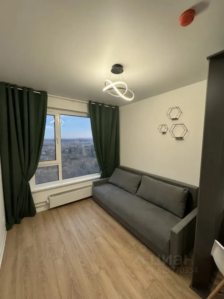 Студия, 24,6 м², 23/25 этаж