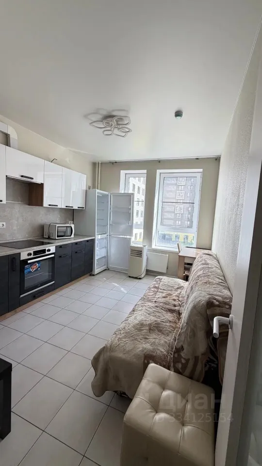 1-комн. квартира, 38 м², 4/15 этаж
