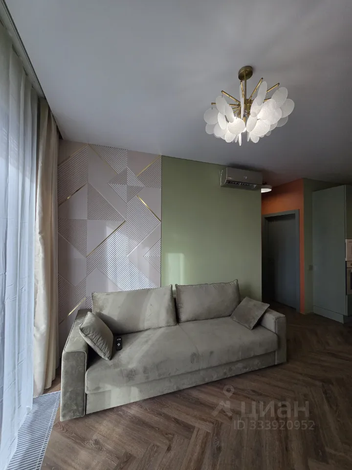 2-комн. квартира, 45,5 м², 15/29 этаж