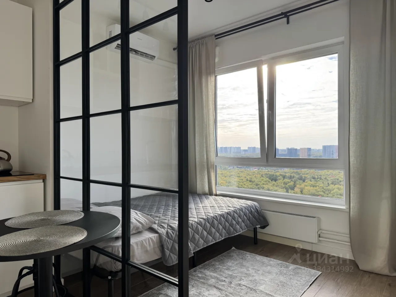 Студия, 20 м², 19/24 этаж