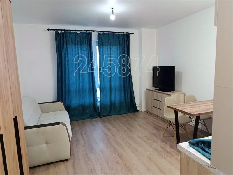 1-комн. квартира, 23,5 м², 6/30 этаж