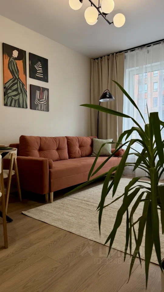1-комн. квартира, 35,4 м², 28/40 этаж