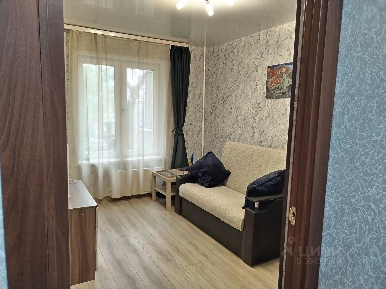 1-комн. квартира, 26,6 м², 2/9 этаж