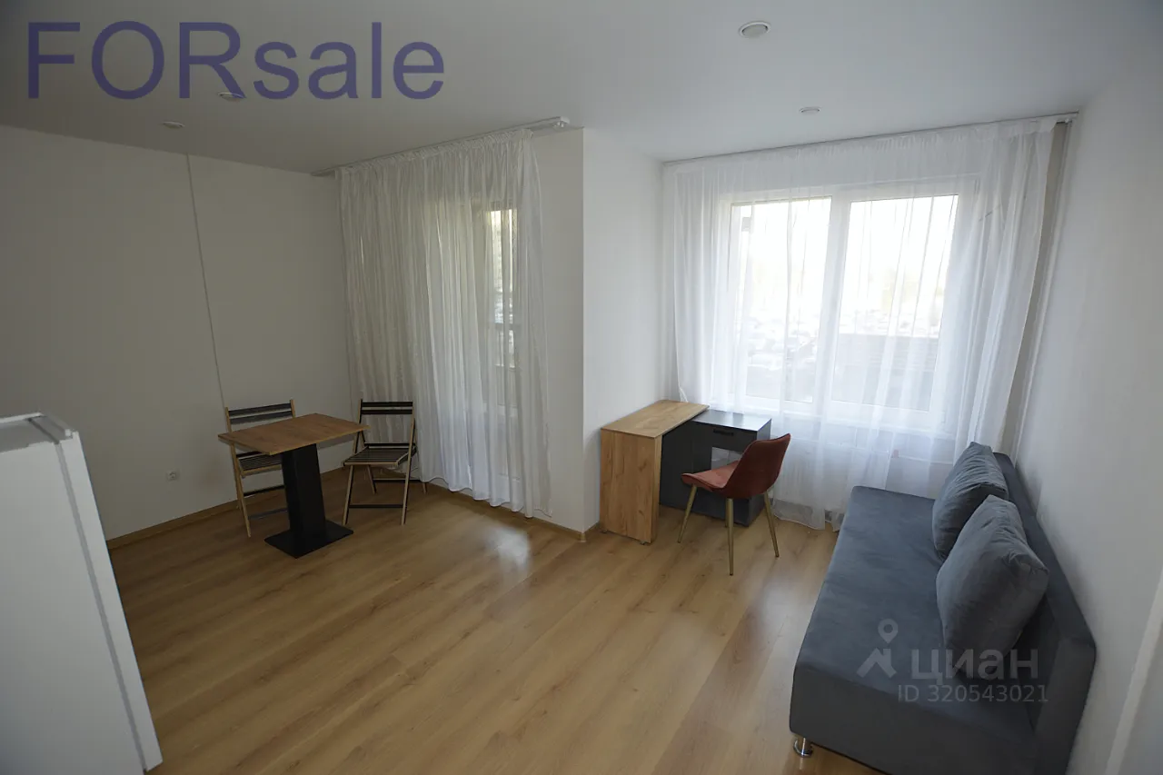 Студия, 26 м², 2/25 этаж