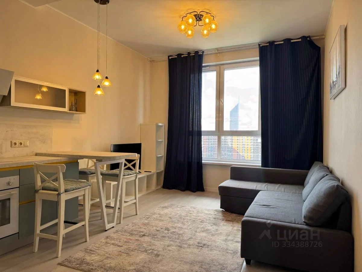 1-комн. квартира, 48 м², 18/43 этаж