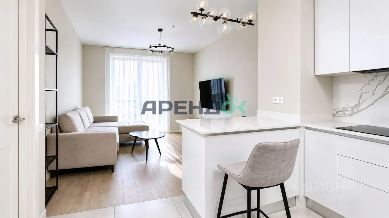 2-комн. квартира, 60 м², 2/15 этаж