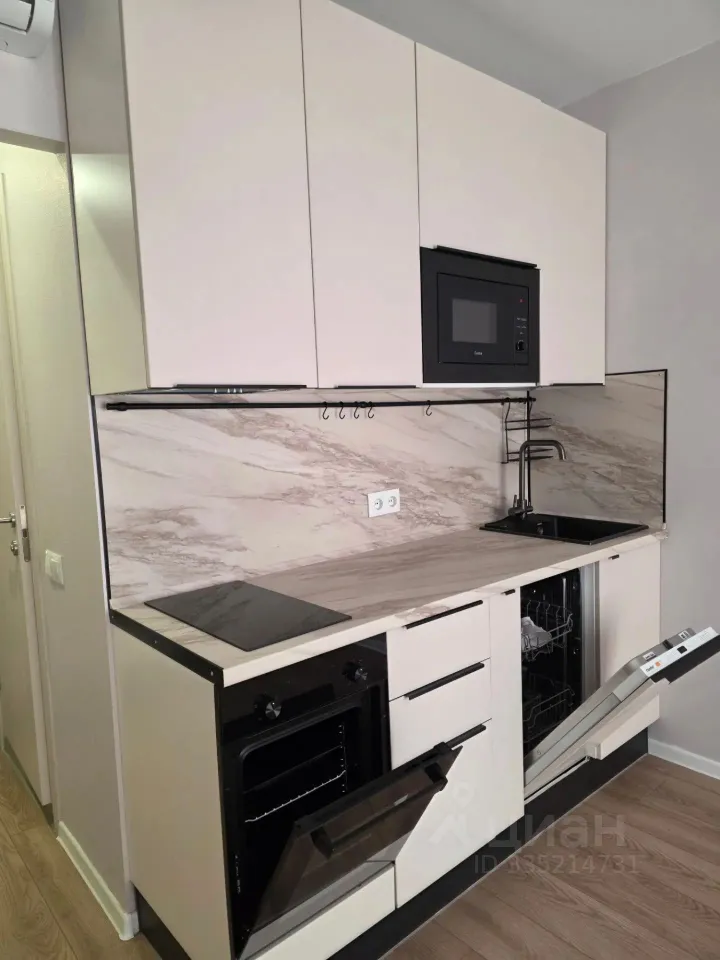 Студия, 19,7 м², 27/33 этаж